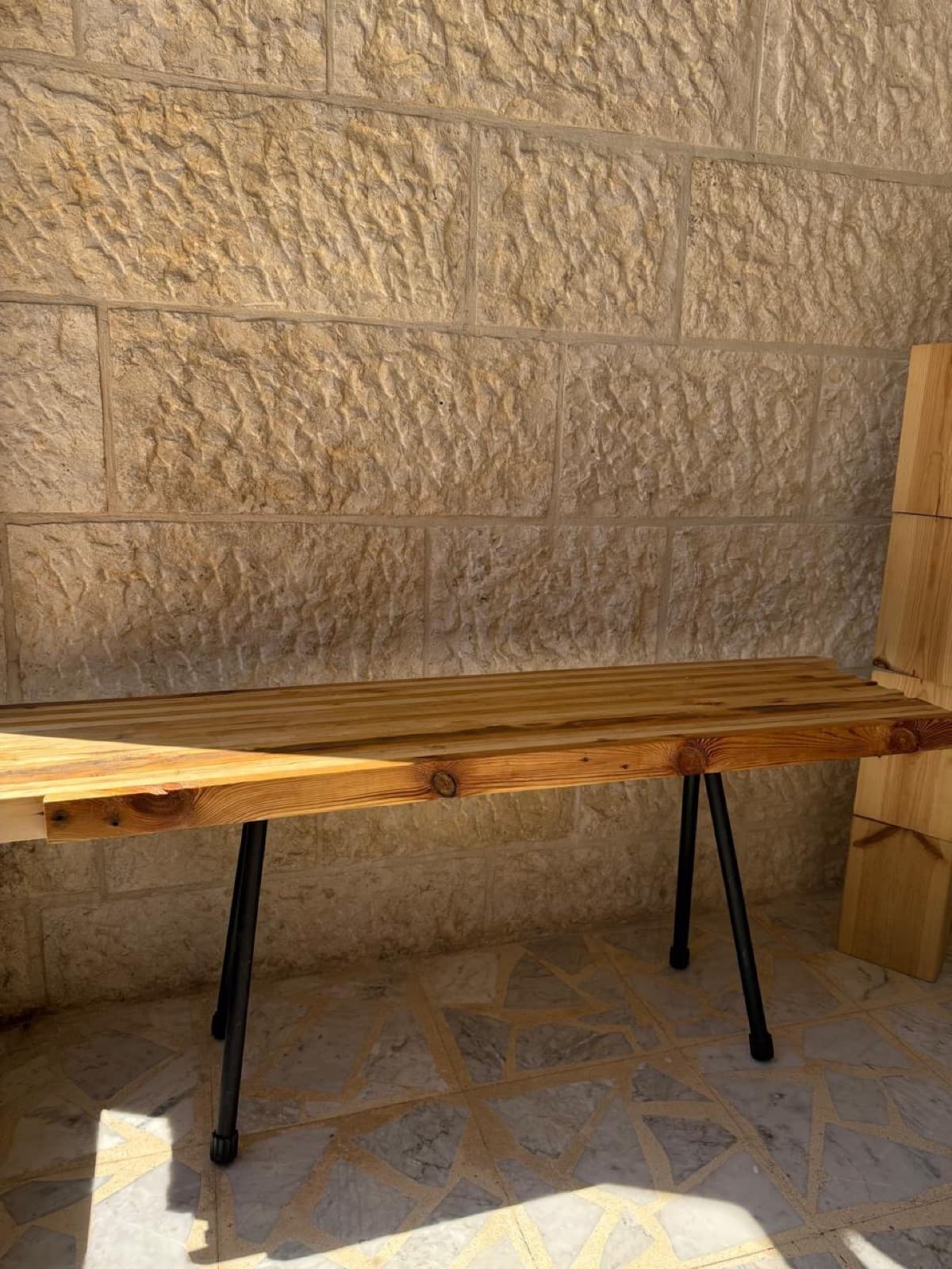 Reclaimed Pallet Bench