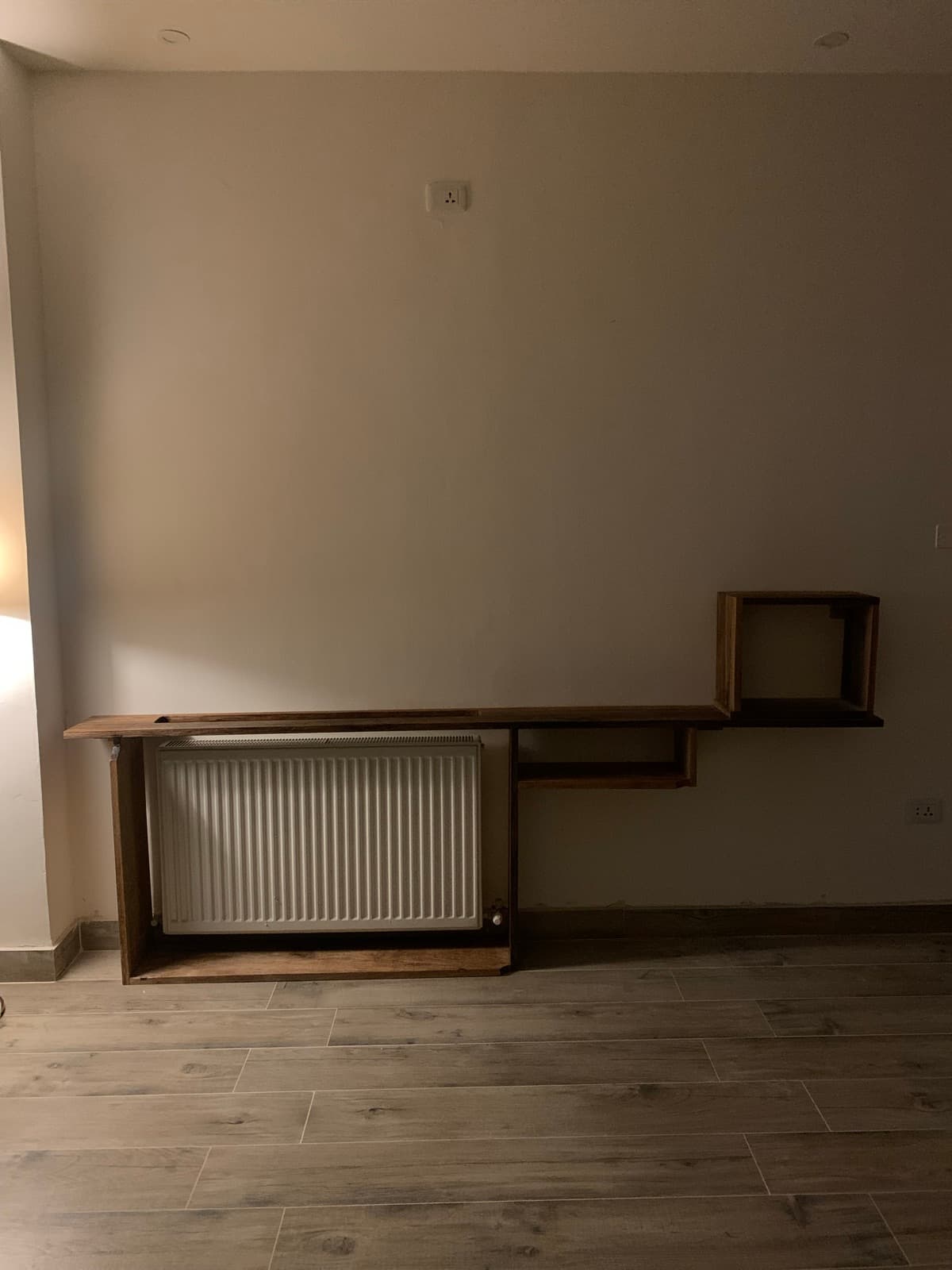 Radiator Cover & Shelves